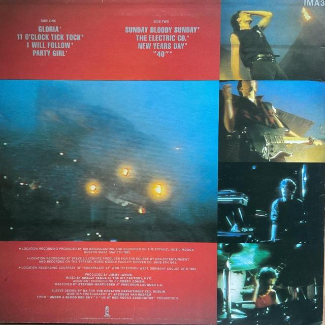 UNDER A BLOOD RED SKY/ UQ@  CD/DVD/rfI 