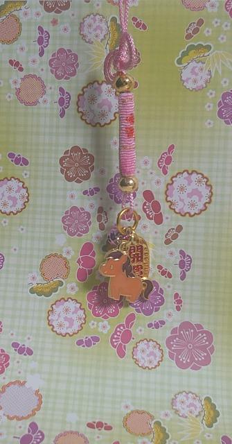 ハンドメイド♪2026・午年☆馬さん二重叶結び根付ストラップ(桃) < ペット/手芸/園芸 ハンドメイド♪2026・午年☆馬さん二重叶結び根付ストラップ(桃) < ペット/手芸/園芸の