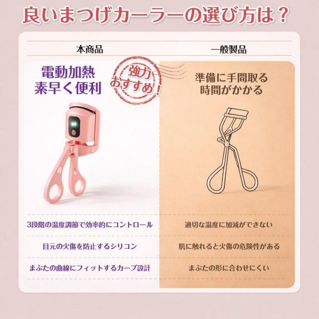 ホットビューラー 充電式 まつげ カーラー 挟む アイラッシュカーラー まつ毛 ビューラー ホットカーラー 3段階温度調節 急速予 < インテリア/ライフ ホットビューラー 充電式 まつげ カーラー 挟む アイラッシュカーラー まつ毛 ビューラー ホットカーラー 3段階温度調節 急速予 < インテリア/ライフの