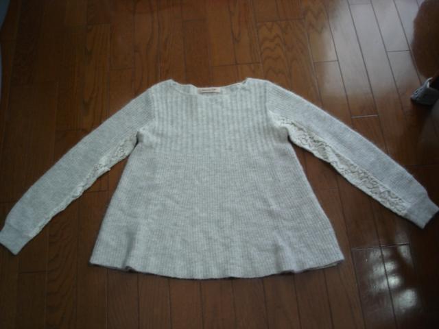 ★アプワイザーリッシェ 大人かわいい袖レースデザインアンゴラウールニット★超激安! < ブランド ★アプワイザーリッシェ 大人かわいい袖レースデザインアンゴラウールニット★超激安! < ブランドの