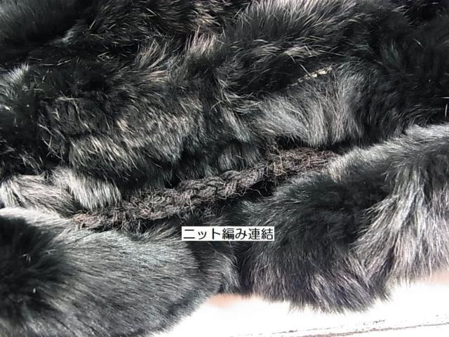 ラスト完売。極美品ラビットファー ループマフラーかぶり式ネックウォーマー 黒(4) < 女性ファッション ラスト完売。極美品ラビットファー ループマフラーかぶり式ネックウォーマー 黒(4) < 女性ファッションの