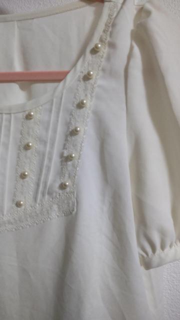 パール付 シフォントップス < 女性ファッション パール付 シフォントップス < 女性ファッションの