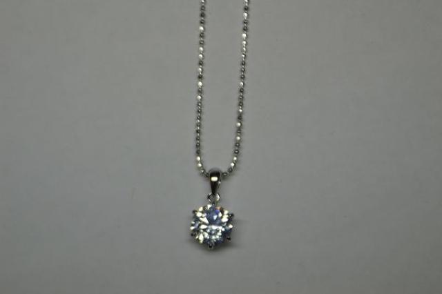 大粒キュービックジルコニア石ネックレス ペンダント トップ チェーン 可愛い キラキラ 綺麗 冠婚葬祭 シンプル イベント 休日 < 女性アクセサリー/時計  大粒キュービックジルコニア石ネックレス ペンダント トップ チェーン 可愛い キラキラ 綺麗 冠婚葬祭 シンプル イベント 休日 < 女性アクセサリー/時計の