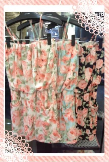 INGNI*新品*花柄ベアワンピ < ブランド  INGNI*新品*花柄ベアワンピ < ブランドの