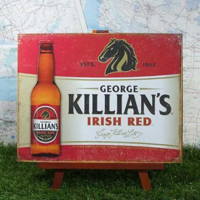 新品【ブリキ看板】George Killian's Irish Red/ジョージ・キリアン ボトル < ホビー  新品【ブリキ看板】George Killian's Irish Red/ジョージ・キリアン ボトル  < ホビーの