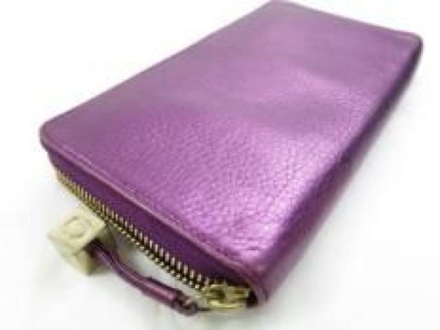 E10354■レア正規本物シーバイクロエ■ラウンド財布 < ブランド  E10354■レア正規本物シーバイクロエ■ラウンド財布 < ブランドの