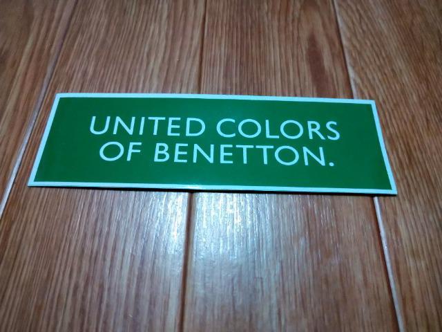 BENETTON xlg XebJ[ V[ T