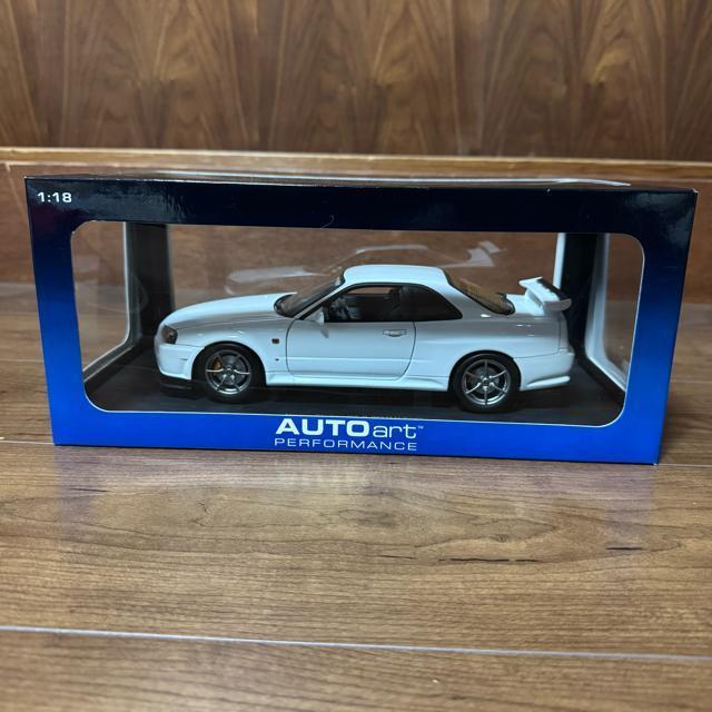 絶版未展示品 オートアート 1/18 スカイラインGT-R R34 V-Spec < ホビー  絶版未展示品 オートアート 1/18 スカイラインGT-R R34 V-Spec < ホビーの