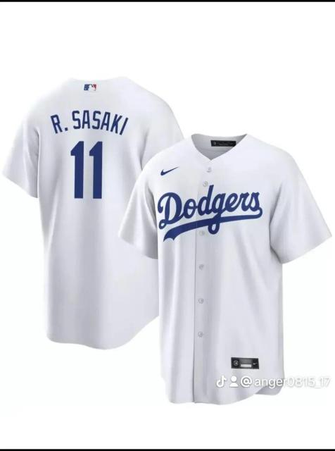 NIKE公式 新品未使用 佐々木朗希 ロサンゼルスドジャース レプリカユニフォーム  XLサイズ < レジャー/スポーツ  NIKE公式 新品未使用 佐々木朗希 ロサンゼルスドジャース レプリカユニフォーム  XLサイズ  < レジャー/スポーツの