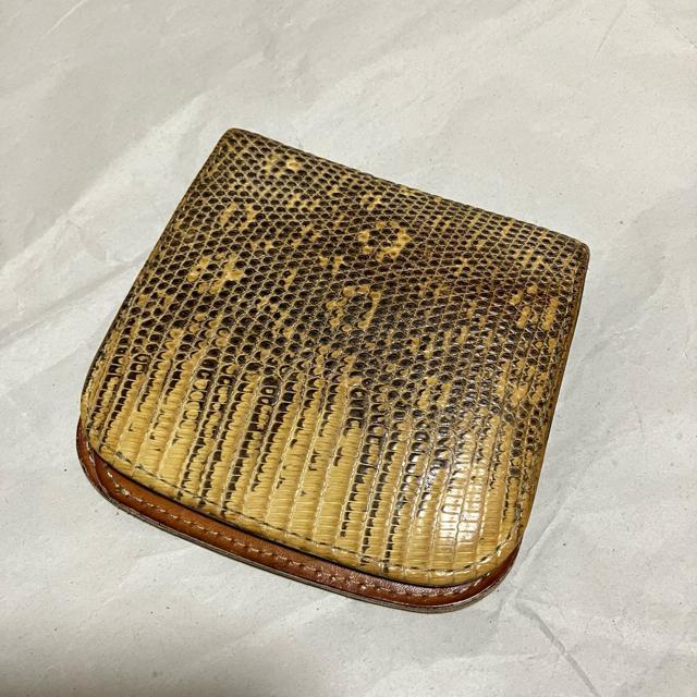 【IS/IT / イズイット】 リザードレザー / 二つ折り財布 / 本革 < 男性ファッション  【IS/IT / イズイット】 リザードレザー / 二つ折り財布 / 本革  < 男性ファッションの