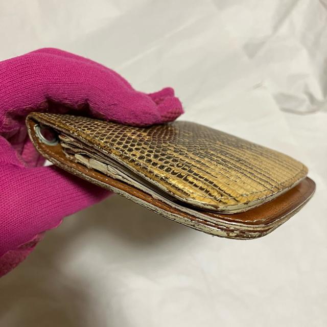 【IS/IT / イズイット】 リザードレザー / 二つ折り財布 / 本革 < 男性ファッション  【IS/IT / イズイット】 リザードレザー / 二つ折り財布 / 本革 < 男性ファッションの