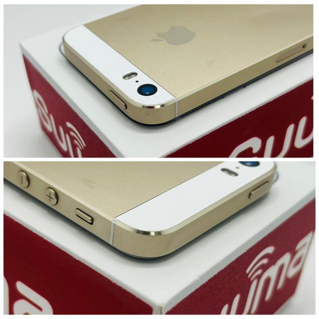 �yB�ziPhone5s 16GB SIM���b�N�@�S�[���h�@�{�� �� �Ɠd/AV�� 