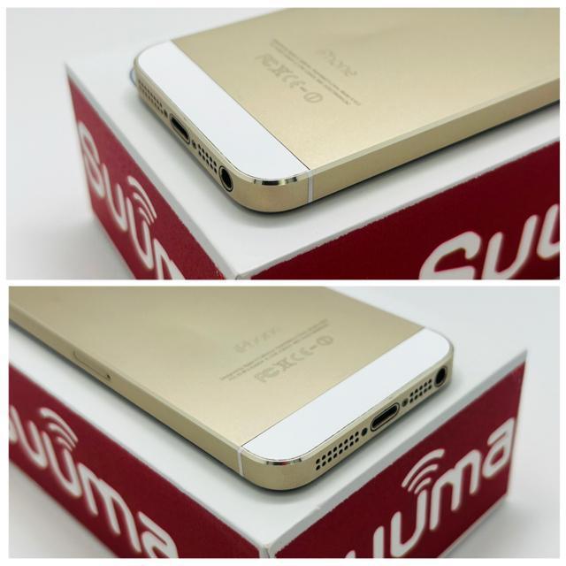 �yB�ziPhone5s 16GB SIM���b�N�@�S�[���h�@�{�� �� �Ɠd/AV�� 