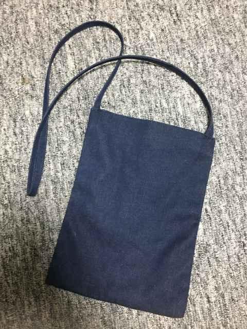 デニム×和柄布 斜め掛け ショルダーバッグ < 女性ファッション  デニム×和柄布 斜め掛け ショルダーバッグ < 女性ファッションの