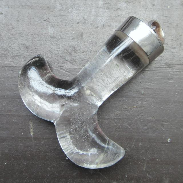 silver925*ホエールテイル 水晶ペンダントトップ 5.5センチ < 女性アクセサリー/時計 silver925*ホエールテイル 水晶ペンダントトップ 5.5センチ < 女性アクセサリー/時計の