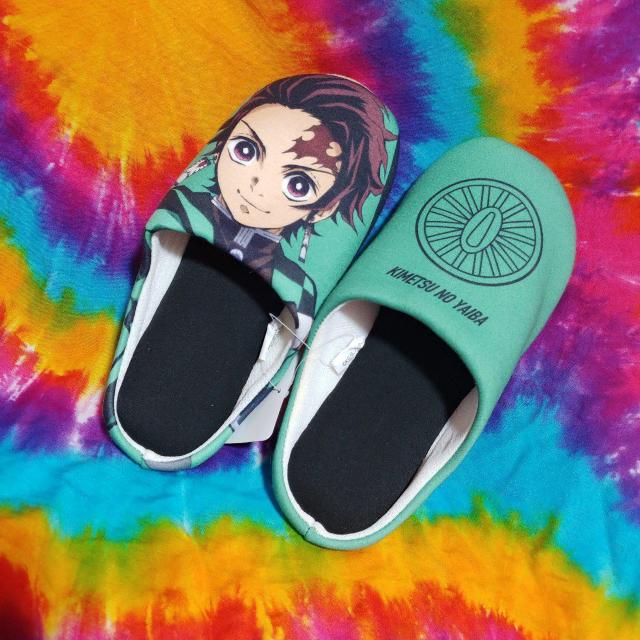 鬼滅の刃(*´艸`)竈門炭治郎□ルームシューズ□スリッパ < アニメ/コミック/キャラクター  鬼滅の刃(*´艸`)竈門炭治郎□ルームシューズ□スリッパ  < アニメ/コミック/キャラクターの