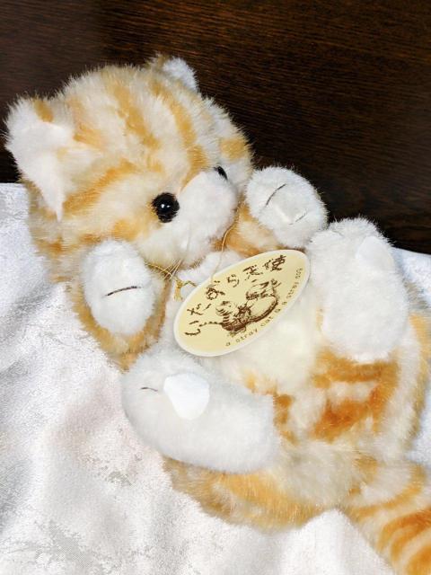 希少 ファースト いたずら天使 猫 ねこ ぬいぐるみ ネコ 人形