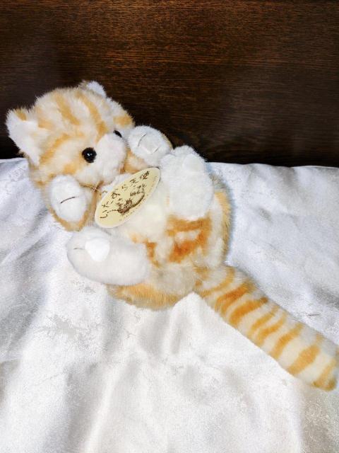 希少 ファースト いたずら天使 猫 ねこ ぬいぐるみ ネコ 人形