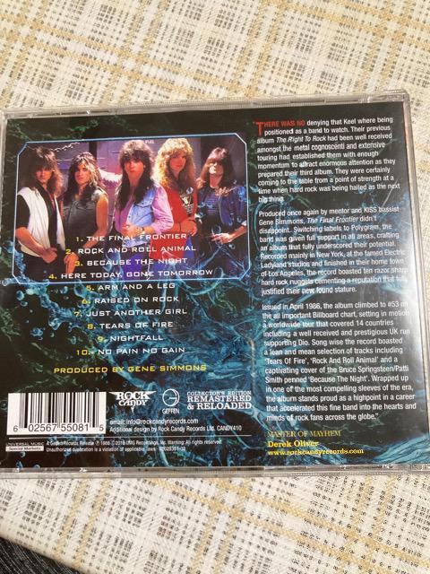 希少! 輸入盤 KEEL / The Final Frontier -2019Remaster キール /ファイナル・フロンティア < CD/DVD/ビデオ  希少! 輸入盤 KEEL / The Final Frontier -2019Remaster キール /ファイナル・フロンティア < CD/DVD/ビデオの