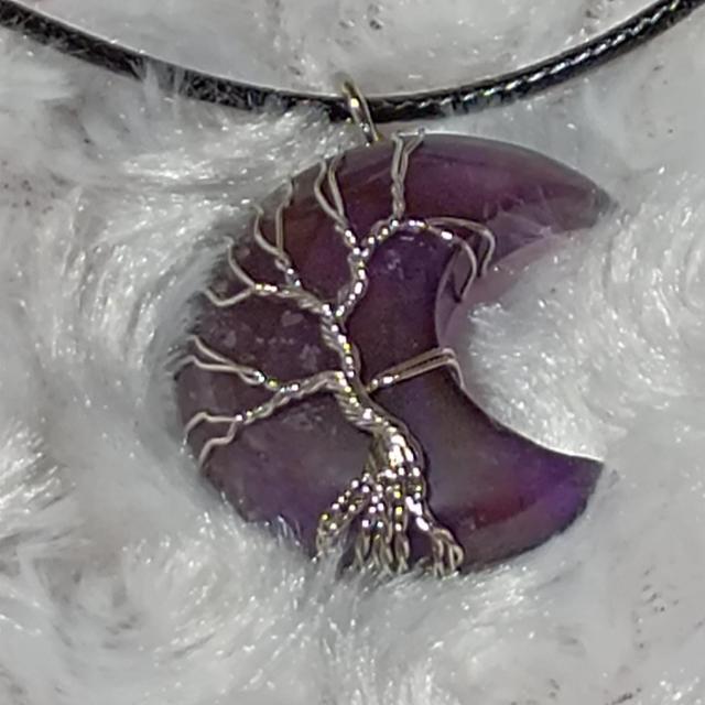 新品★クレッセントムーンネックレス/アメジスト < 女性アクセサリー/時計  新品★クレッセントムーンネックレス/アメジスト < 女性アクセサリー/時計の