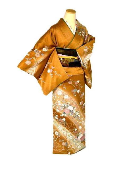 【最高峰】新品同様 暈し染め 金彩 吉祥枝花文 訪問着 身丈169cm 裄丈66.5cm T3335 < 女性ファッション  【最高峰】新品同様 暈し染め 金彩 吉祥枝花文 訪問着 身丈169cm 裄丈66.5cm T3335 < 女性ファッションの