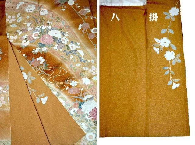 【最高峰】新品同様 暈し染め 金彩 吉祥枝花文 訪問着 身丈169cm 裄丈66.5cm T3335 < 女性ファッション  【最高峰】新品同様 暈し染め 金彩 吉祥枝花文 訪問着 身丈169cm 裄丈66.5cm T3335 < 女性ファッションの