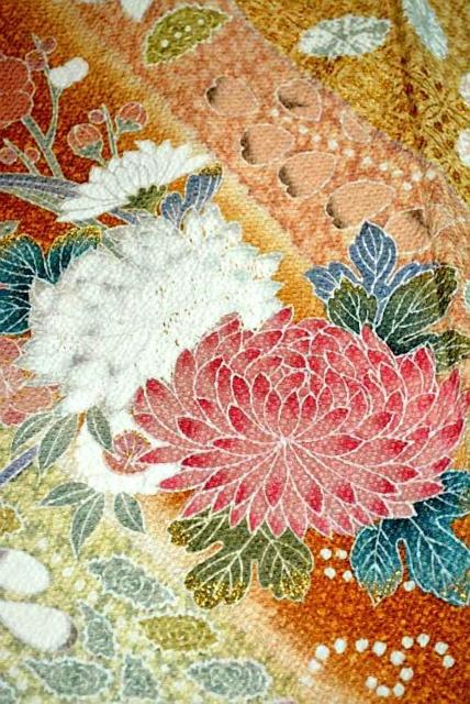 【最高峰】新品同様 暈し染め 金彩 吉祥枝花文 訪問着 身丈169cm 裄丈66.5cm T3335 < 女性ファッション  【最高峰】新品同様 暈し染め 金彩 吉祥枝花文 訪問着 身丈169cm 裄丈66.5cm T3335 < 女性ファッションの