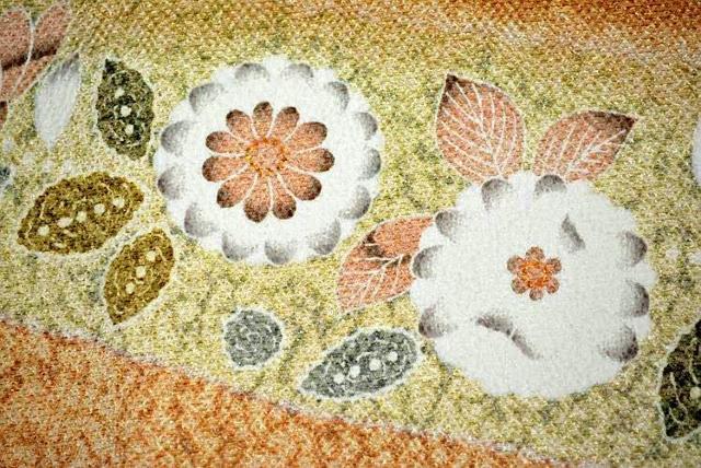 【最高峰】新品同様 暈し染め 金彩 吉祥枝花文 訪問着 身丈169cm 裄丈66.5cm T3335 < 女性ファッション  【最高峰】新品同様 暈し染め 金彩 吉祥枝花文 訪問着 身丈169cm 裄丈66.5cm T3335 < 女性ファッションの