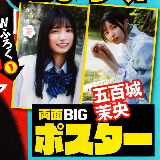 五百城茉央(乃木坂46)両面BIGポスター < タレントグッズ  五百城茉央(乃木坂46)両面BIGポスター  < タレントグッズの