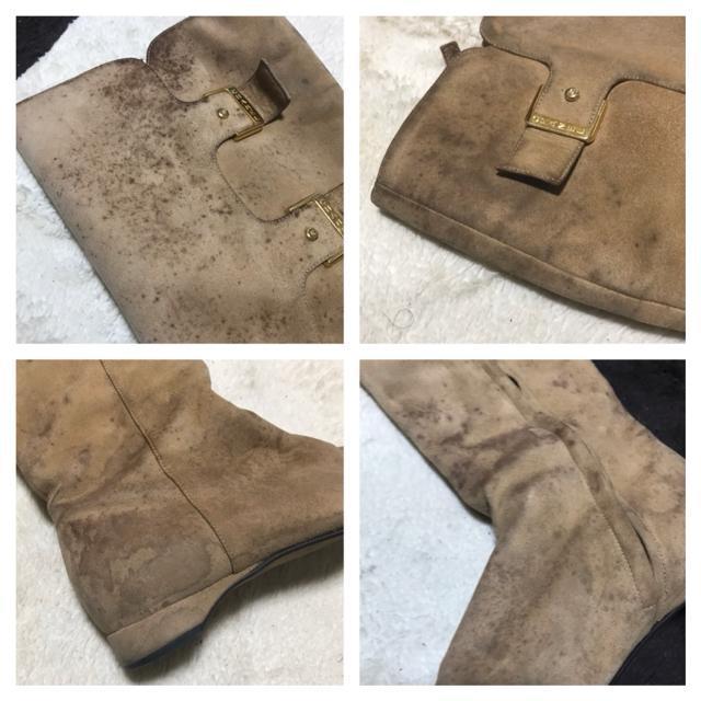 正規品 シャネル スエードロングブーツ ベージュ系 36.5 23.5cm位 < ブランド  正規品 シャネル スエードロングブーツ ベージュ系 36.5 23.5cm位 < ブランドの