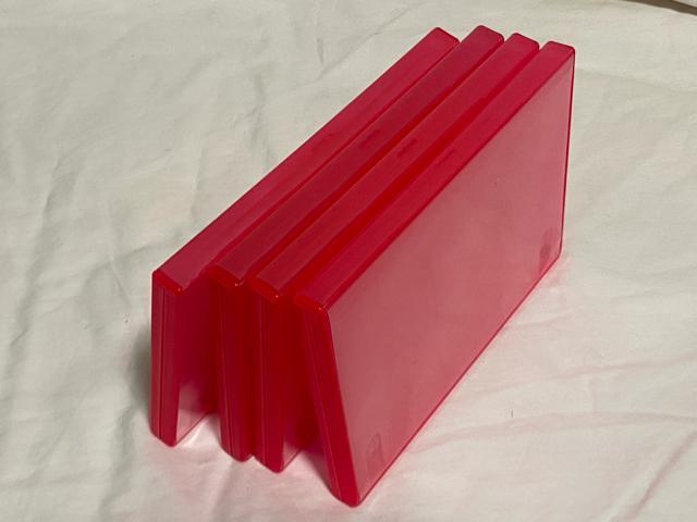 DVD空ケース ピンク色透明 4枚 未使用品 < CD/DVD/ビデオ  DVD空ケース ピンク色透明 4枚 未使用品 < CD/DVD/ビデオの