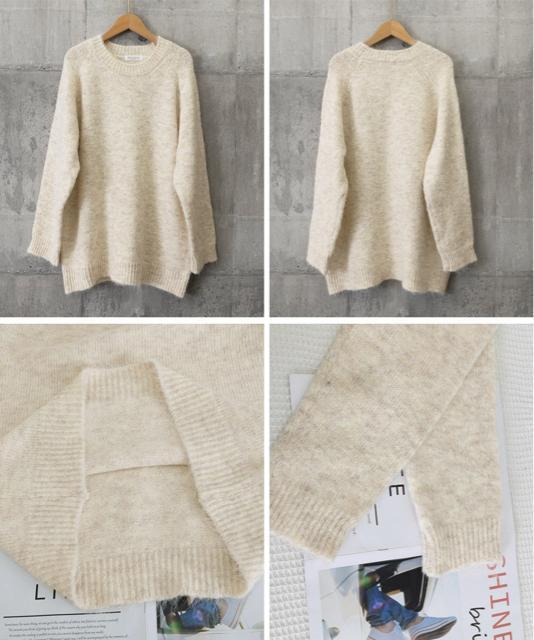 送料無料 新品 もちもちニットトップスきれいめセーター冬 < 女性ファッション  送料無料 新品 もちもちニットトップスきれいめセーター冬 < 女性ファッションの