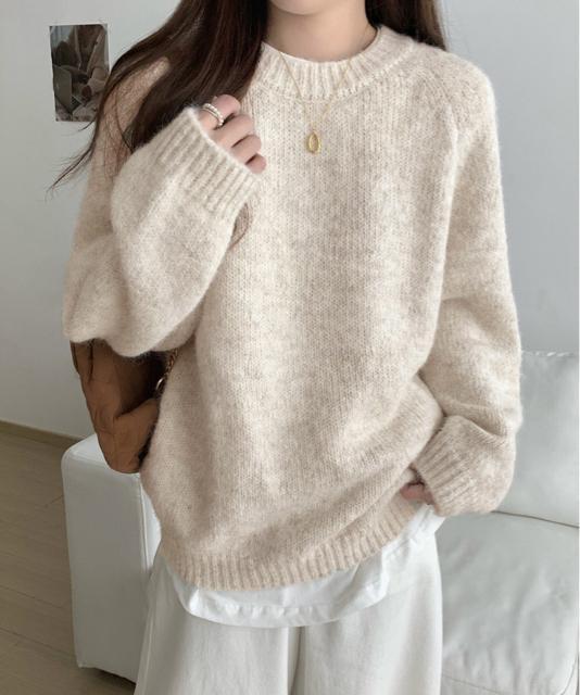 送料無料 新品 もちもちニットトップスきれいめセーター冬 < 女性ファッション  送料無料 新品 もちもちニットトップスきれいめセーター冬 < 女性ファッションの