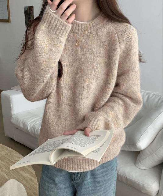送料無料 新品 もちもちニットトップスきれいめセーター冬 < 女性ファッション  送料無料 新品 もちもちニットトップスきれいめセーター冬 < 女性ファッションの