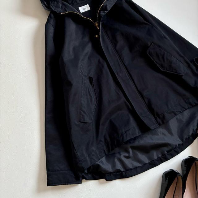 ◆美品◆シロデラボンテ◆2万◆オーバーサイズマウンテンパーカー◆黒◆フリー相当 < 女性ファッション ◆美品◆シロデラボンテ◆2万◆オーバーサイズマウンテンパーカー◆黒◆フリー相当 < 女性ファッションの