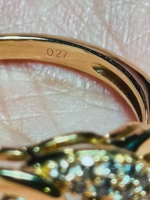 GSTVドーナッツ型の美しいK18金の天然ダイヤ0.27ctが煌めく4.78gの程良いボリュームリングさん大好き(*^^*)♪ < 女性アクセサリー/時計 GSTVドーナッツ型の美しいK18金の天然ダイヤ0.27ctが煌めく4.78gの程良いボリュームリングさん大好き(*^^*)♪ < 女性アクセサリー/時計の