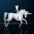 NEBULA: LUCKY UNICORN pendant 一角獣ユニコーン