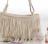 b197 ホワイトフリンジ ショルダーバッグ