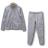 即買☆ナイキ特価 GRY/Sサイズ スウェット上下セット裏起毛 秋冬 ジョガーパンツ グレー
