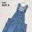 Lee リー デニムサロペット オーバーオール テーパードパンツ カジュアル きれいめ キレカジ ブルー S(1004)