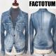 ���i FACTOTUM �t�@�N�g�^�� �艿4���~�� �V�����H �X�g���b�` �f�j�� �W���P�b�g ���{�� 48 �W�[�W���� �h���X�Ò�