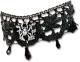 ALCHEMY GOTHIC: ARACHNATHEA LACE CHOKER
