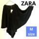 �y�V�i�^�O�t���z��ZARA���U�� �v���[�c�@�g�b�v�X �{�f�B�X�[�c �u���b�N M �� �h���}���X���[�u �������