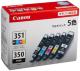 Canon  CN  BCI-351 BCI-350 5F}`pbN