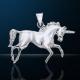 NEBULA: LUCKY UNICORN pendant pbjR[