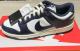 NIKE WMNS DUNK LOW PRM  MidnightNavy and Whith  25.5cm Vigp