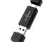 2-in-1 USB3.0�^�C�vC�A�_�v�^�[ PC�p MAC Windows �u���b�N