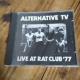 CD Live At Rat Club '77/Alternative TV