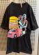 �Ò��@���B���e�[�W�@vintage T�V���c�@�v�����gT�V���c�@�r�b�N�T�C�Y�@���h