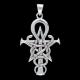 PS Wizardry Symbol silver pendant @g